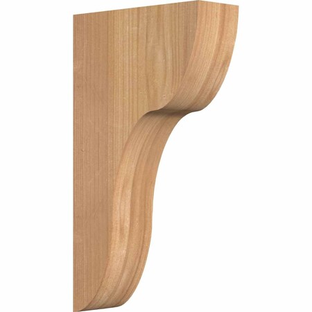 Ekena Millwork Carmel Smooth Corbel, Western Red Cedar, 3 1/2"W x 10"D x 18"H COR04X10X18CAR00SWR
